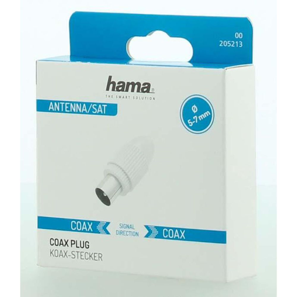 Hama Antenniliitin, Coax uros, kierrettävä