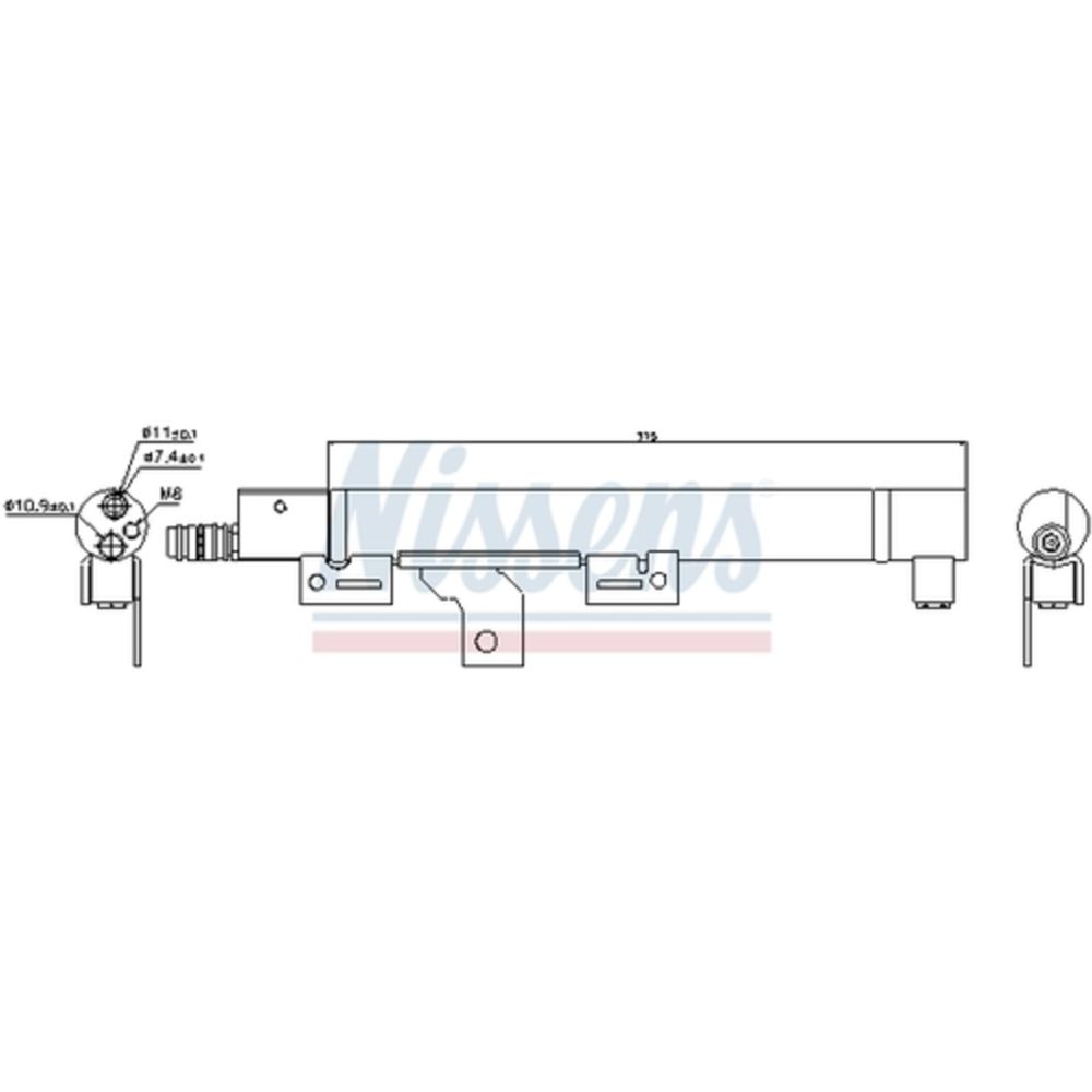 Ilmastointilaitteen kuivain 30-00386