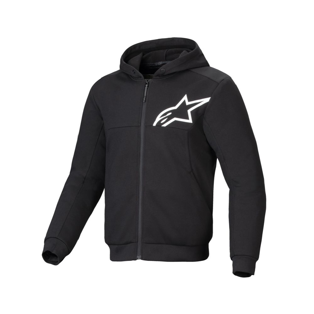 Alpinestars Chrome V2 Sport Hoodie sõidudressikas, must