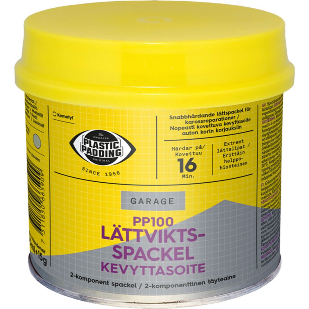 Plastic Padding PP100 lättviktsspackel 460 ml