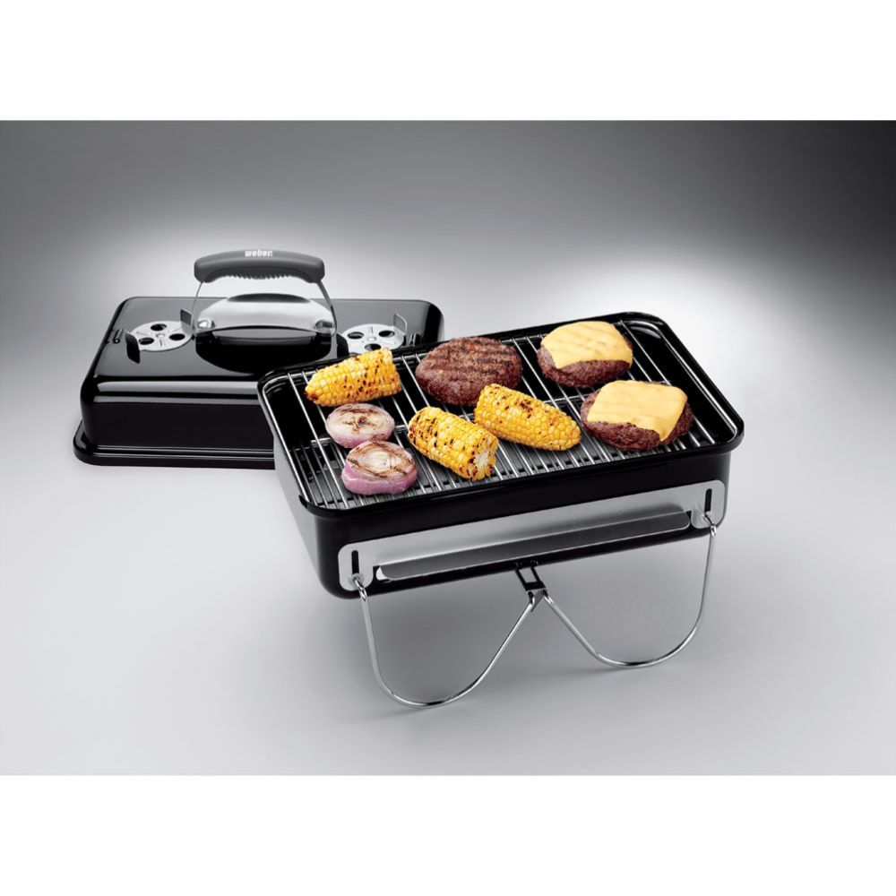 Weber Go-Anywhere brikettigrilli musta