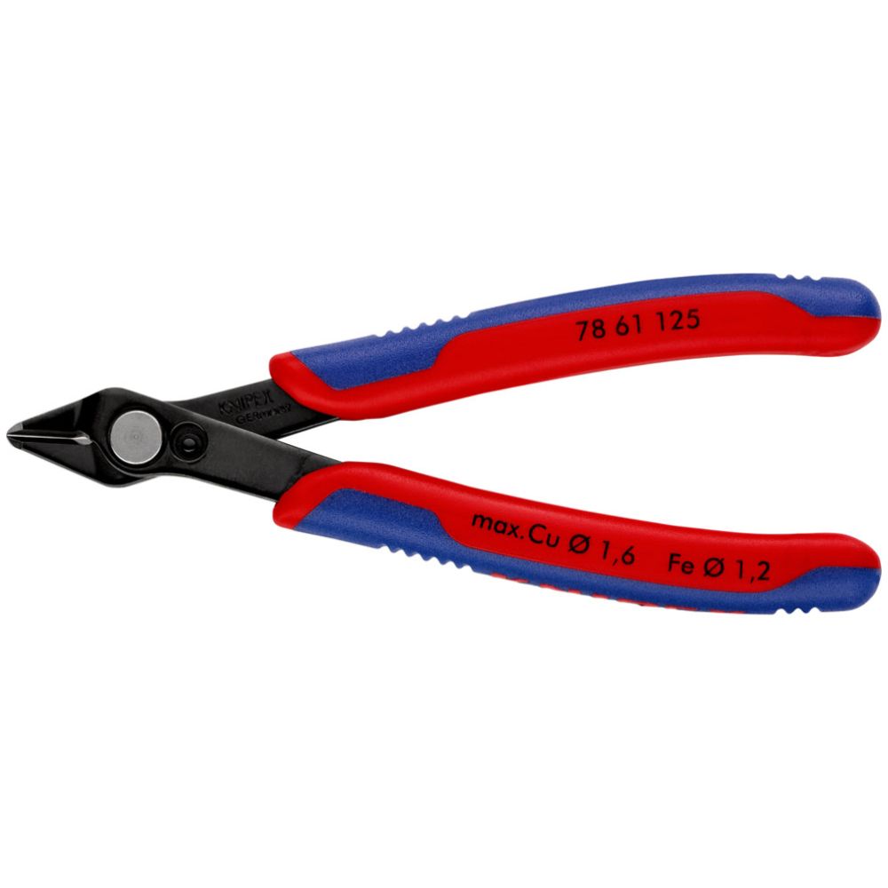 Knipex® mikrokülglõikur 125 mm "elektroonika"