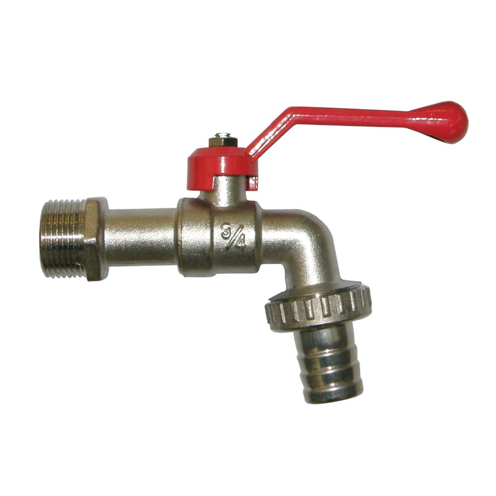 Tappkulventil med slangkoppling 3/4"