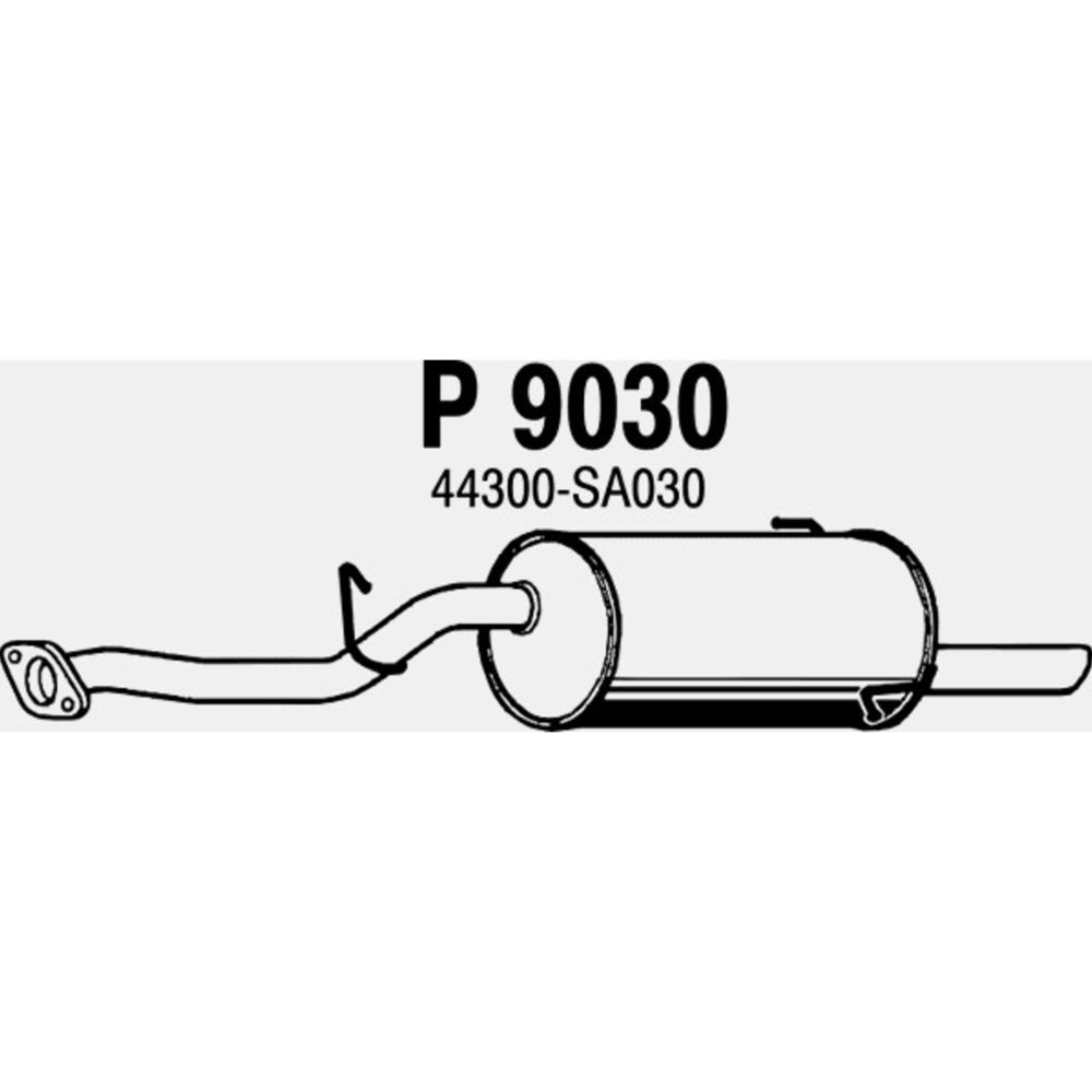 Takaäänenvaimentaja 14-9051