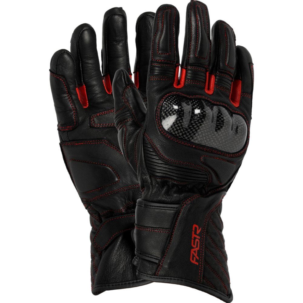 Fastr Race ajohanskat musta/punainen XL