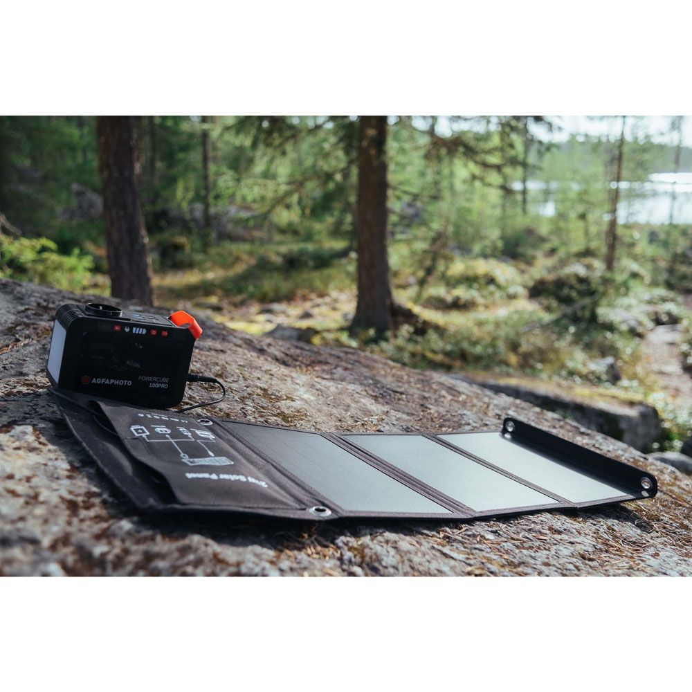 AgfaPhoto SP21 USB-pordiga kaasaskantav päikesepaneel, 21 W