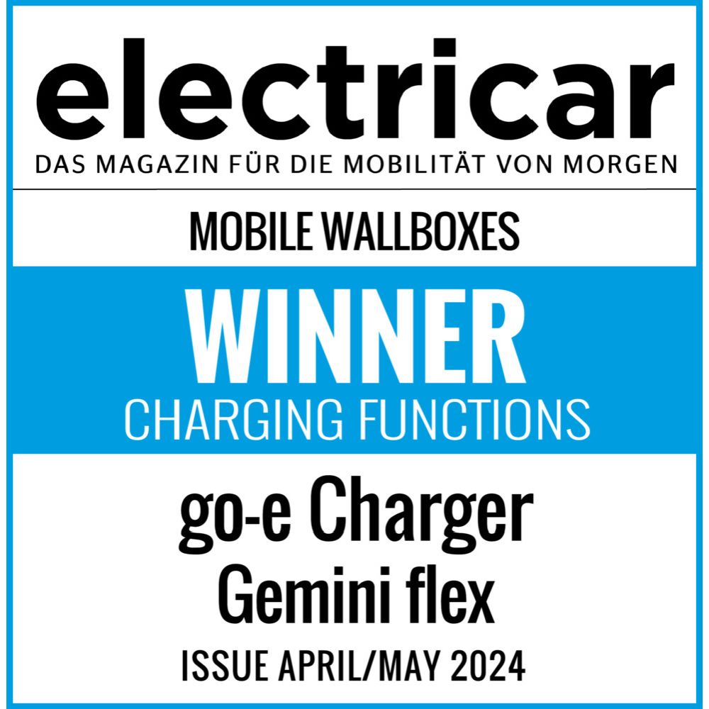 go-e Gemini Flex laddbox för elbilar 11 kW
