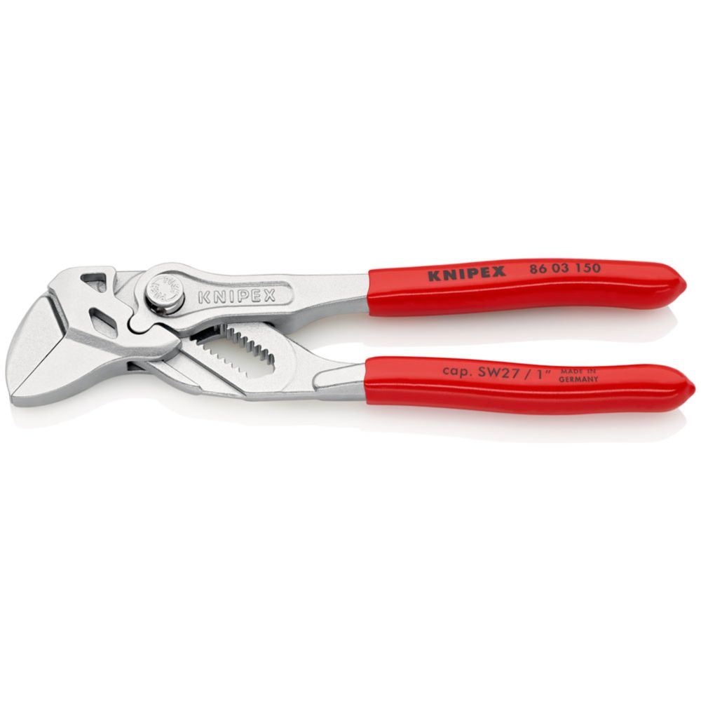 Knipex® 86 03 150 liugühendusega universaaltangid/tellitav võti 150 mm