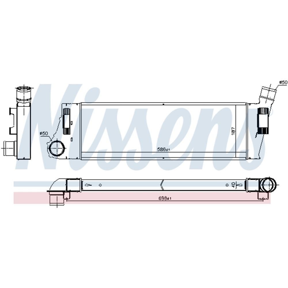 Kompressoriõhu radiaator 30-00083