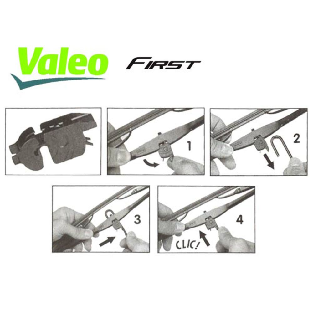Valeo First Classic FC41/VF41 pyyhkijänsulka 40 cm