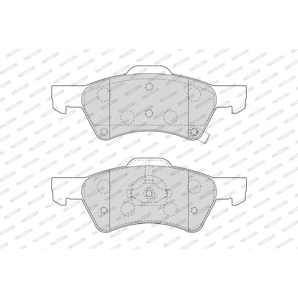 Piduriklotside komplekt 97-22634