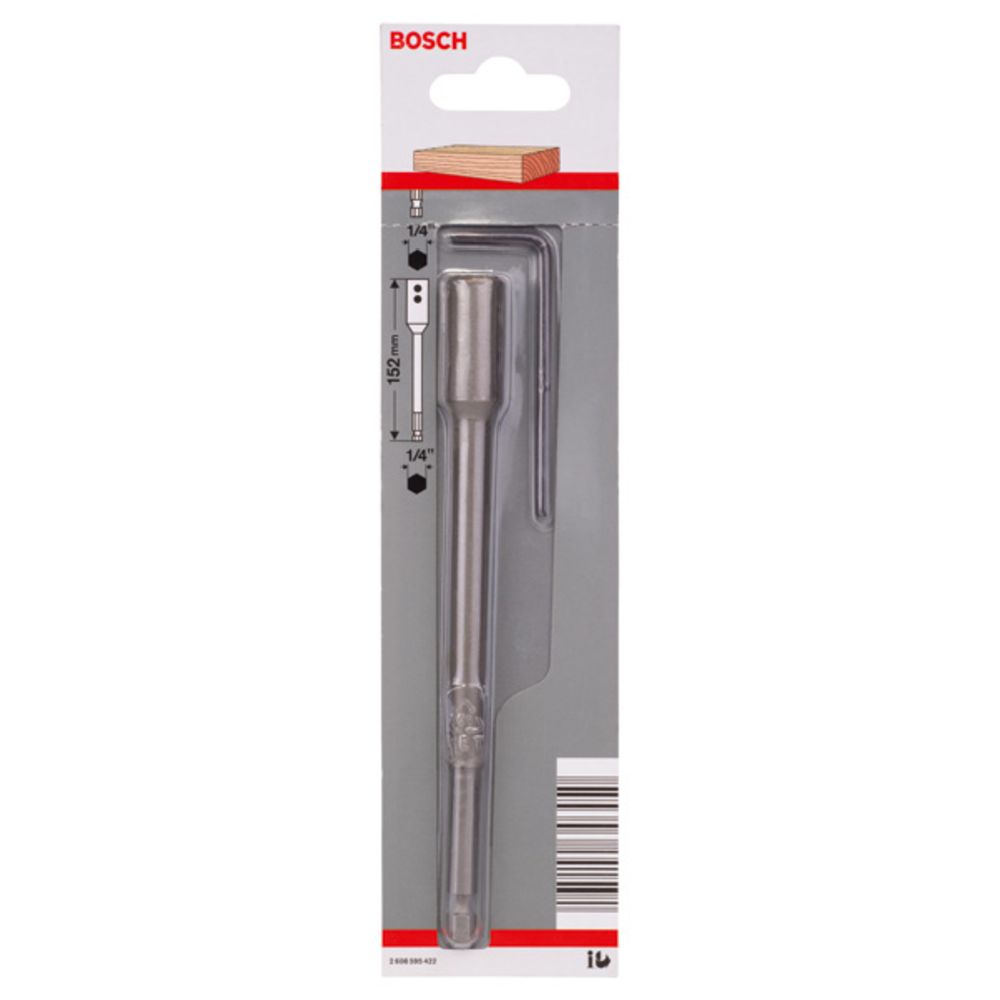 Bosch kruviotsiku pikendusvars 152 mm 1/4" pea