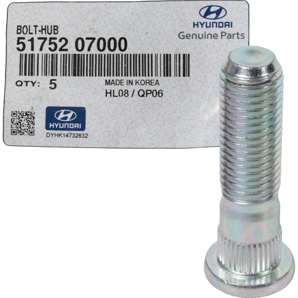 Pinnapultti Hyundai/Kia (M12 x 1,5 x 44 boori ø 12,8 mm) alkuperäinen