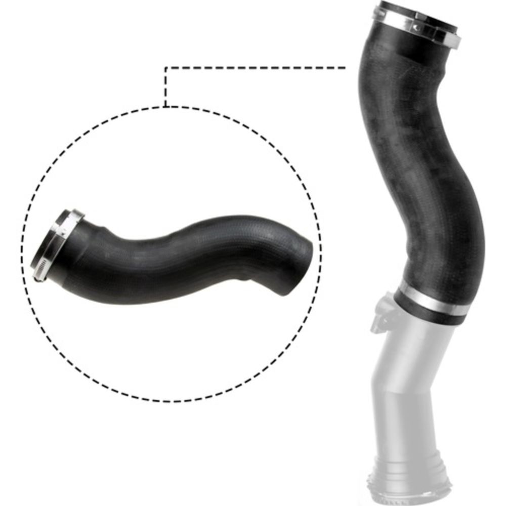 Insugsluftrör, turbo 30-04319