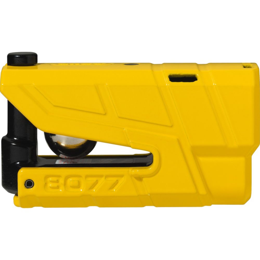 Abus Granit Detecto X-Plus 8077 skivbromslås med larm gul