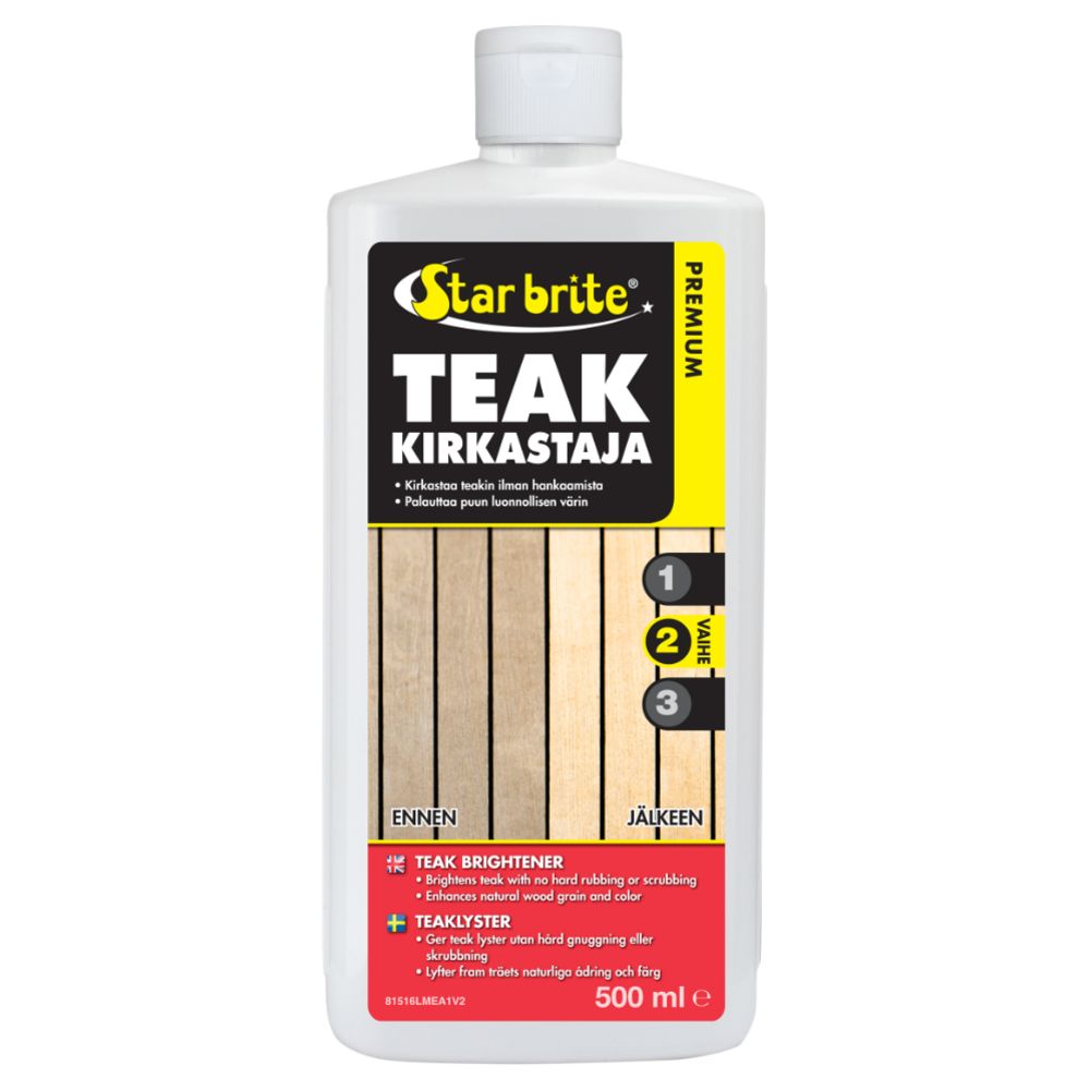 Star brite tiikpuu poleerimisvahend, 473 ml