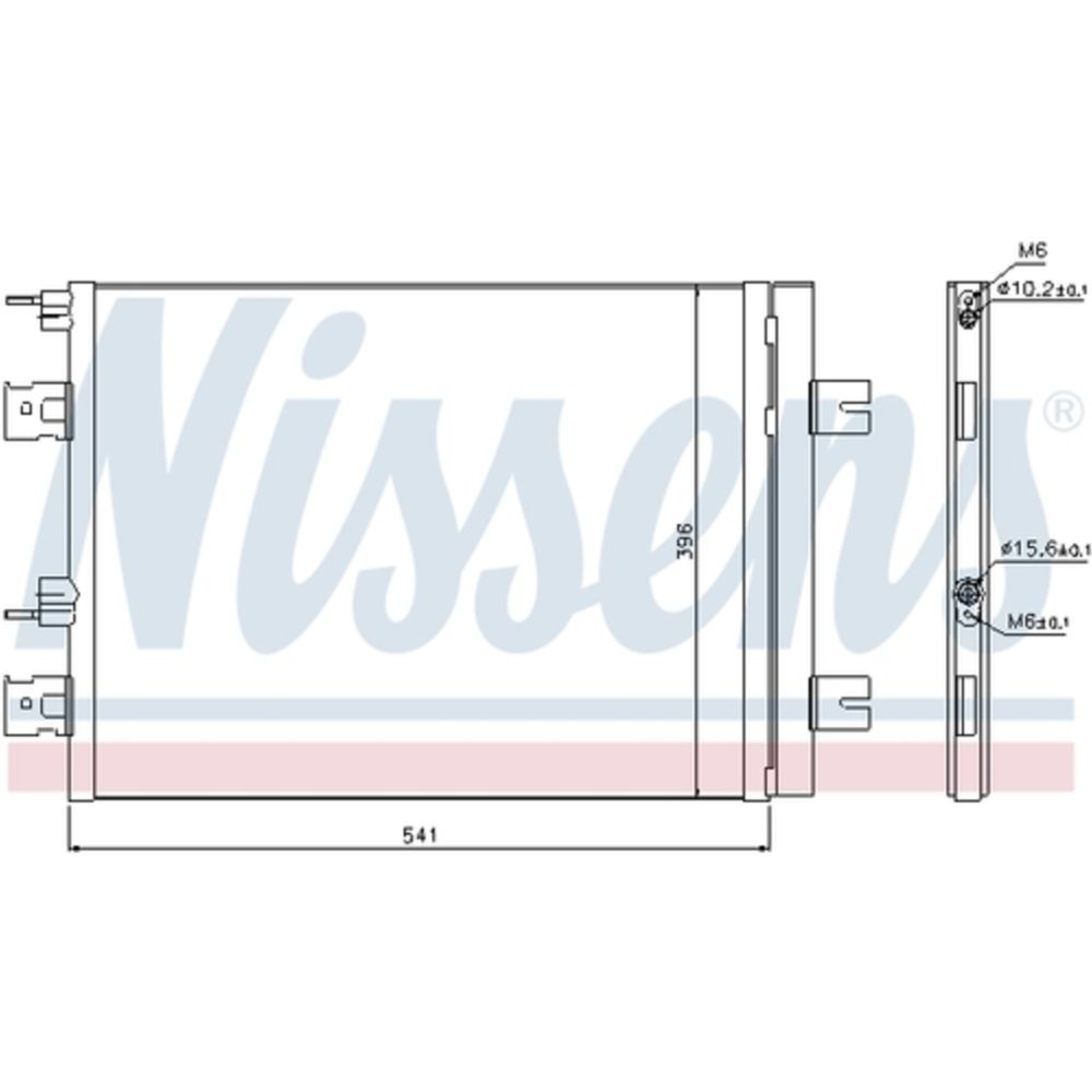 Kliimaseadme kondensaator 30-05427