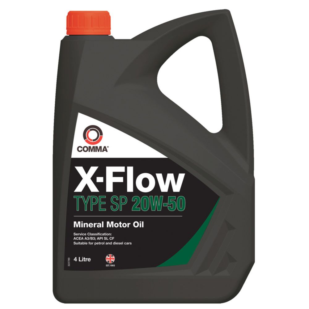 Comma X-Flow Type SP 20W-50 4 l moottoriöljy