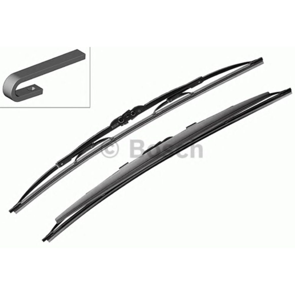 Bosch Twin-Spoiler 608S tuulilasinpyyhkimet 60 + 55 cm