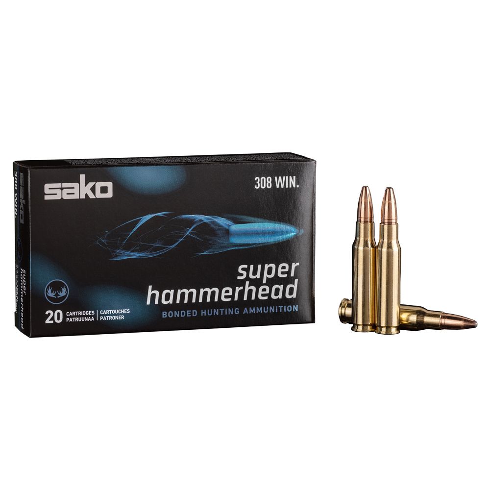 Sako .308 Win Super Hammerhead 11,7 g 20 kpl