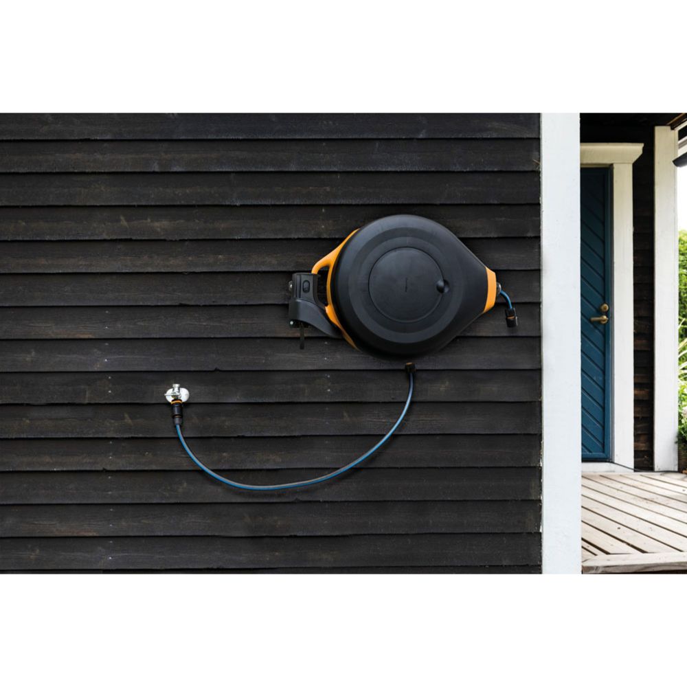 Fiskars automatisk slangvinda XL 25 m