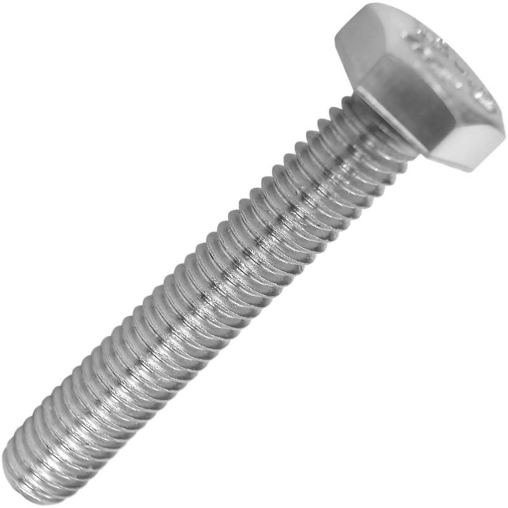 Pultti M8x25 mm DIN933 A2 RST 6 kpl