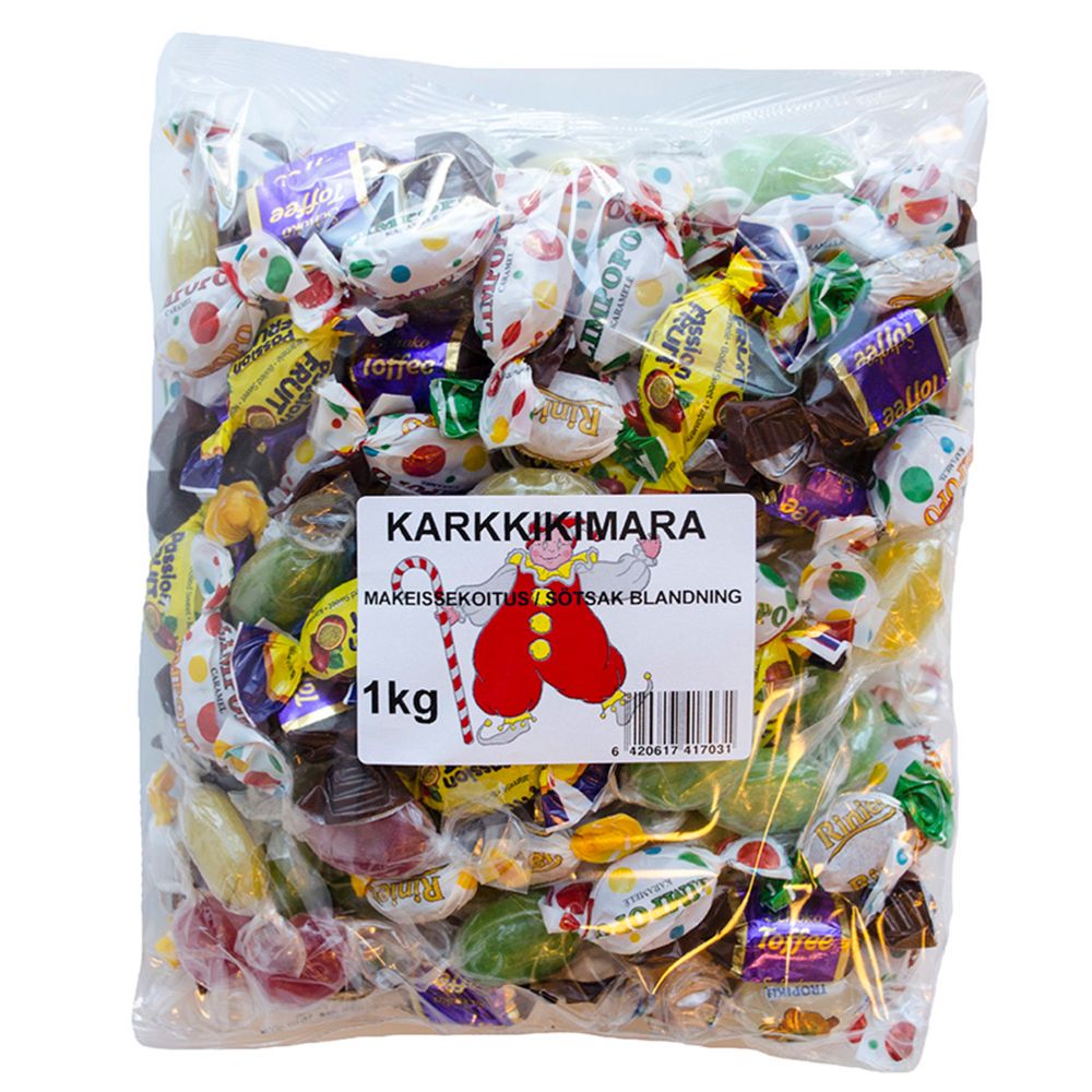 Kommiassortii 1 kg