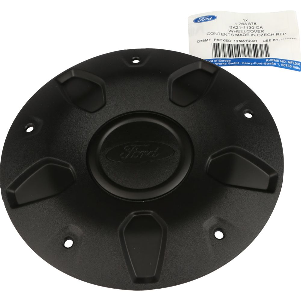Fälgens centrumkåpa Ford Transit svart 16" original