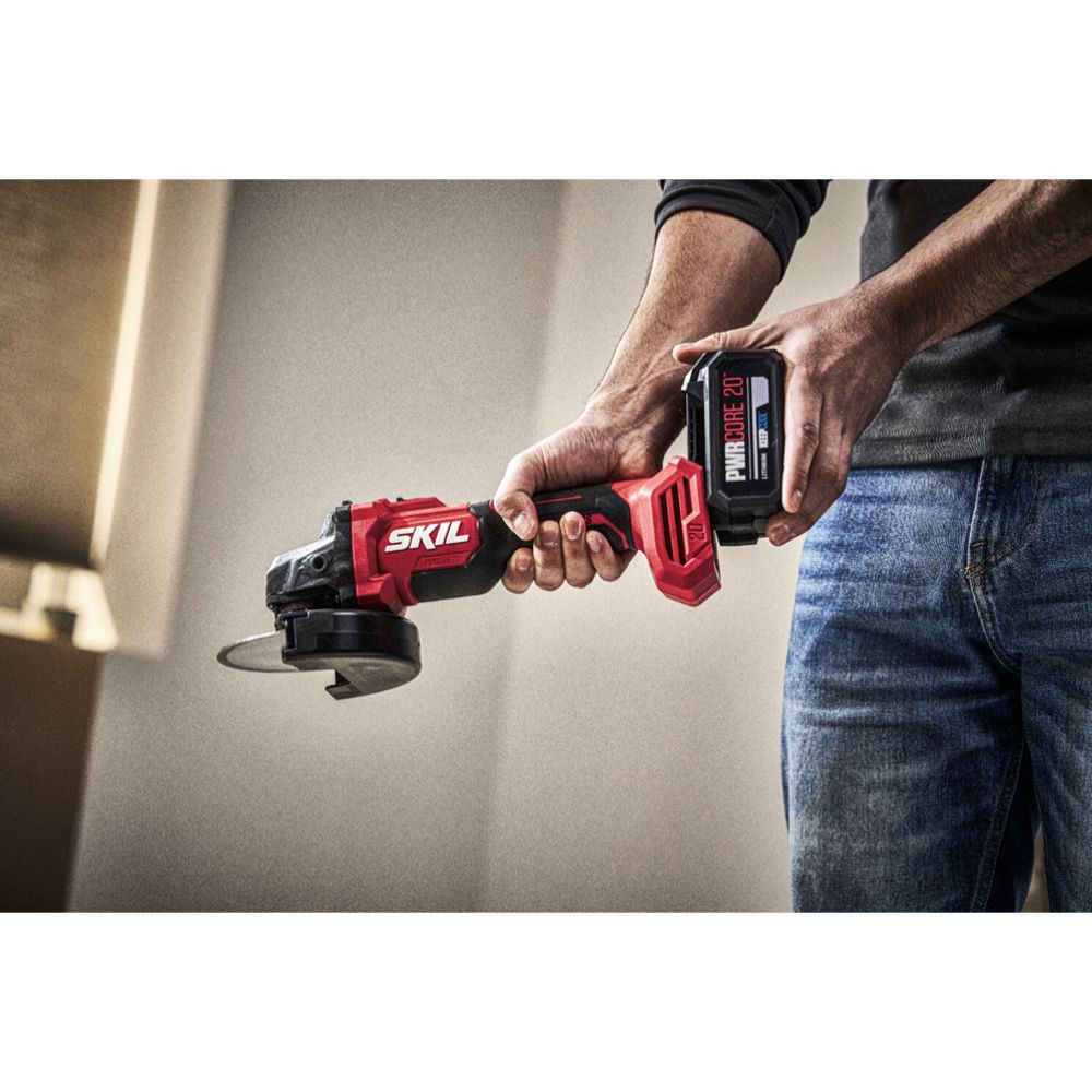 SKIL 3922 CA borstlös batteridriven vinkelslip 115 mm utan batteri