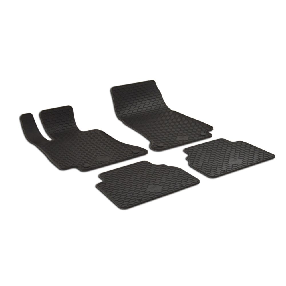 Kummimattide komplekt, Mercedes-Benz E W213 2017—, must