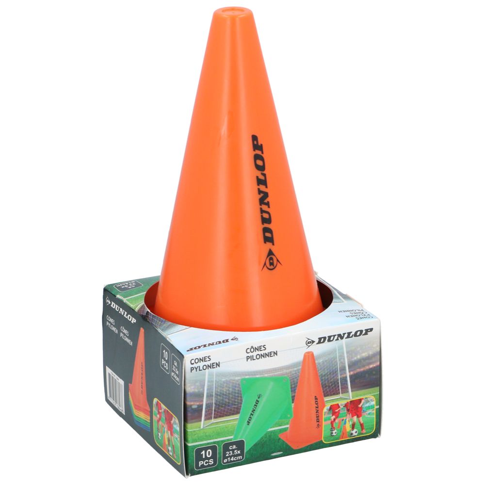 Dunlop träningskoner 10 st.