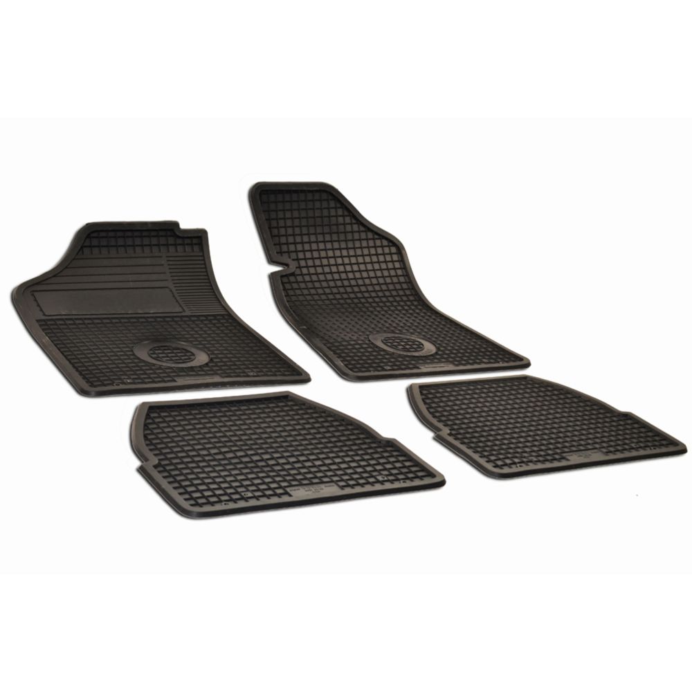 Kummimattide komplekt, Audi 80 (B3) / 90 (B4), 1986—1994, must