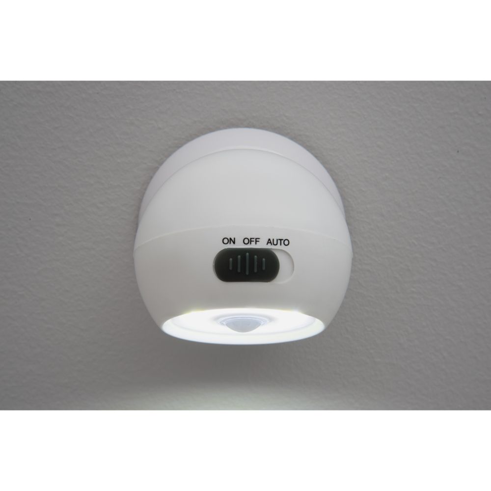Finnlumor liikumisanduri ja magnetiga LED-valgusti, valge, 3 W, 120 lm, 3 x AAA