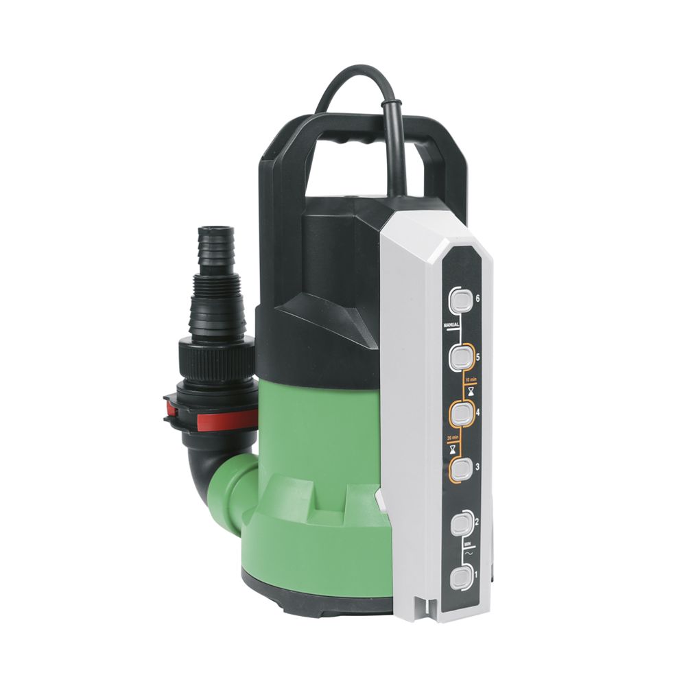 MTX Garden dränkbar pump 17 000 l/h för rent vatten med AquaSensor