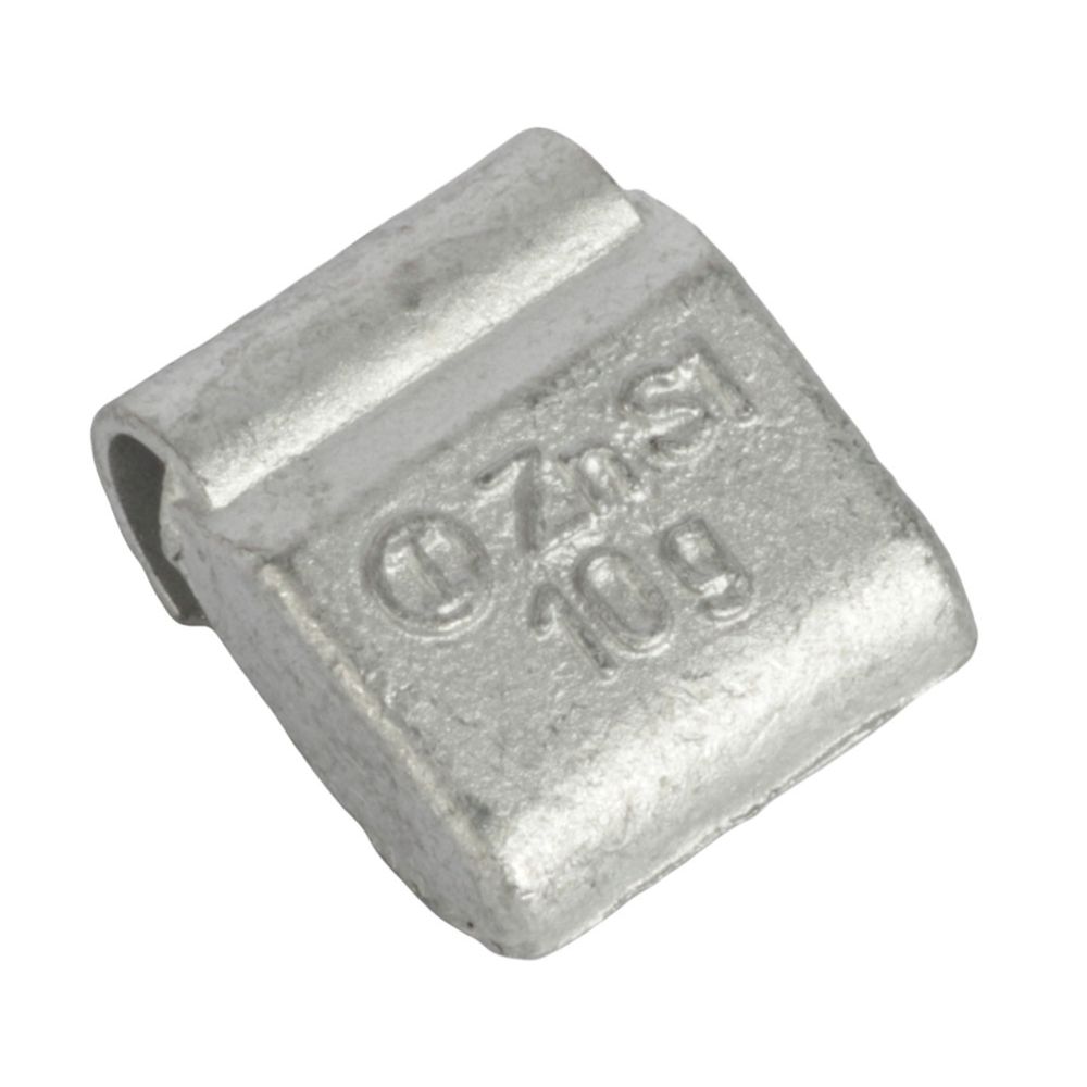 Italmatic päällystetty lyöntipaino teräsvanteelle 10 g (Zn), 100 kpl