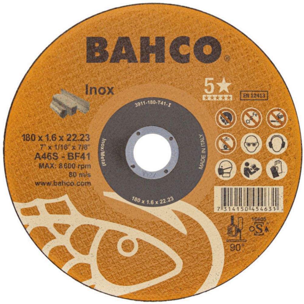 Bahco 3911-180-T42-M lõikeketas 180 x 3,2 mm metall