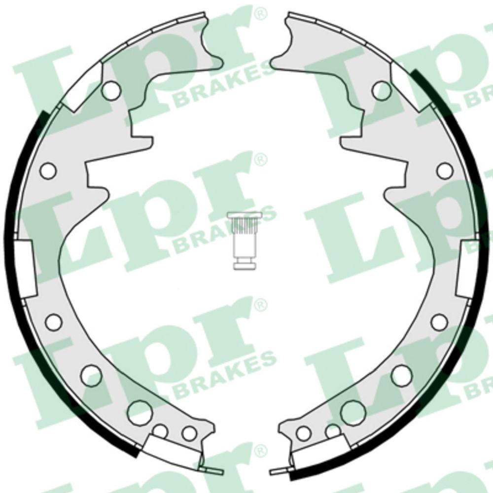 Bromsbackar, sats 22-3133