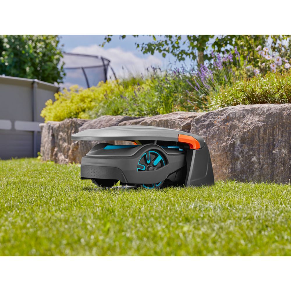 Gardena robottiruohonleikkurin suojakatos (Sileno Life, Minimo ja City)