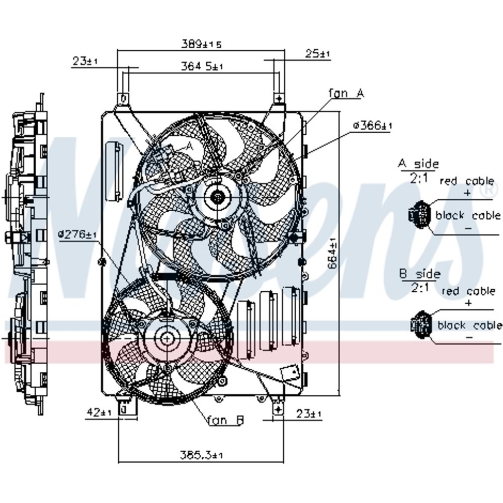 Mootorijahutuse ventilaator 13-01564