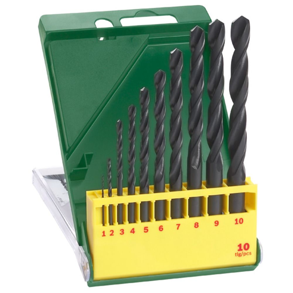 Bosch metallborrsats HSS R 1–10 mm 10 delar