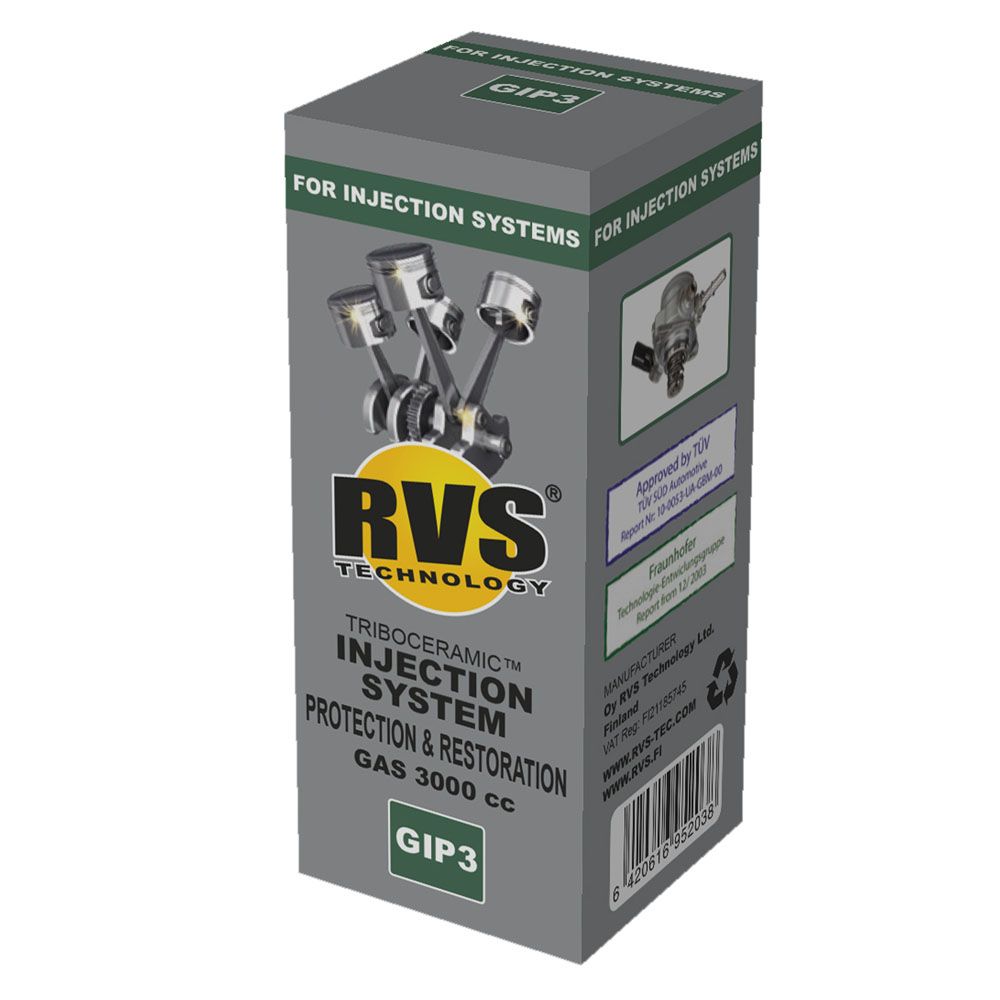 RVS GIP3 Polttoainejärjestelmän käsittely