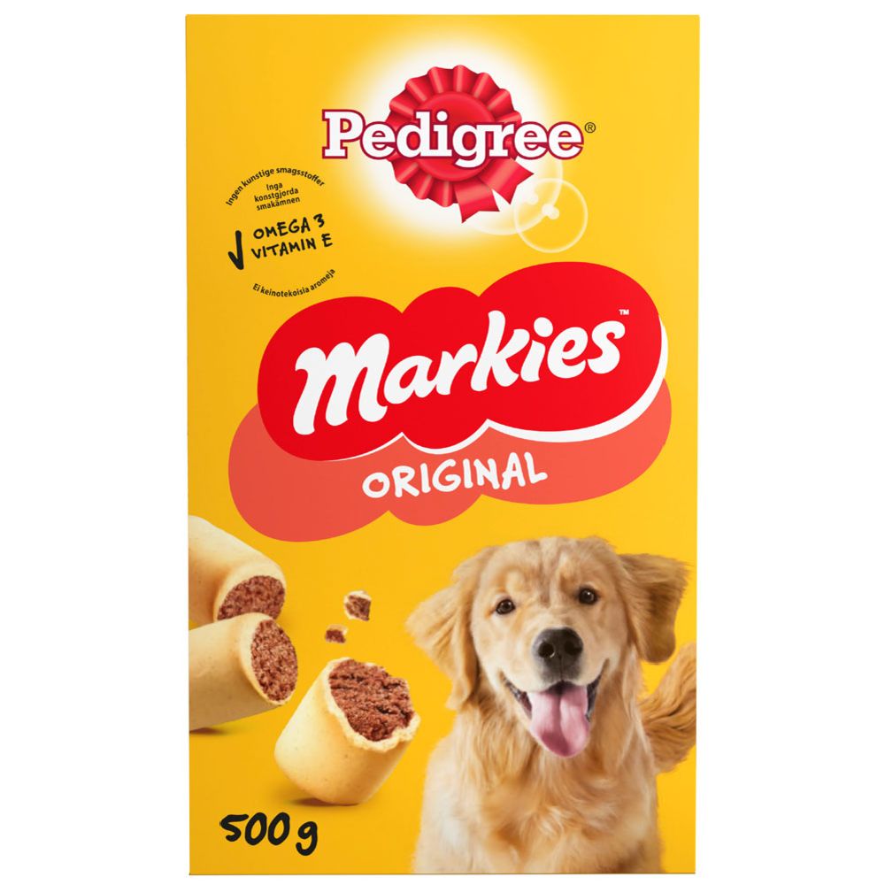 Pedigree Markies lihatäytekeksi 500g