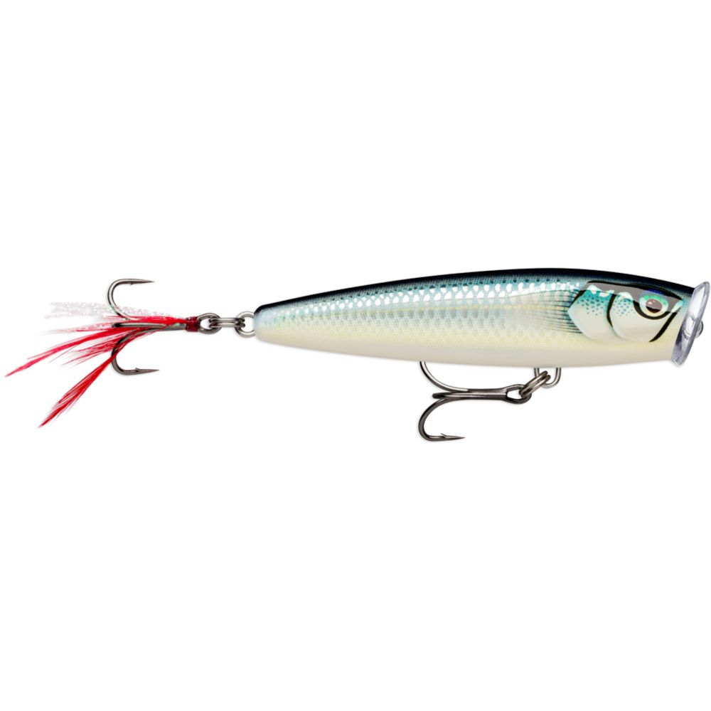 Rapala Skitter Pop Elite ytgående wobbler 7,5 cm 10 g GDPEL Gilded Live Perch