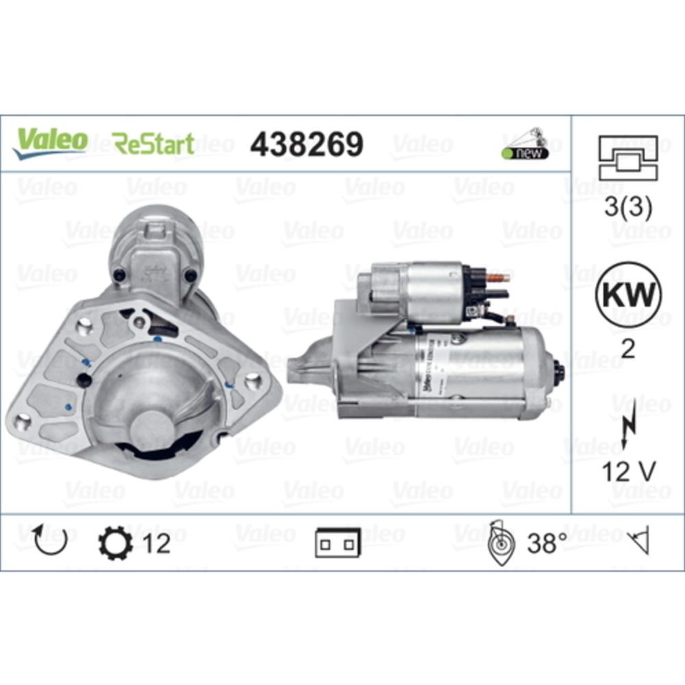 Startmotor 13-01333