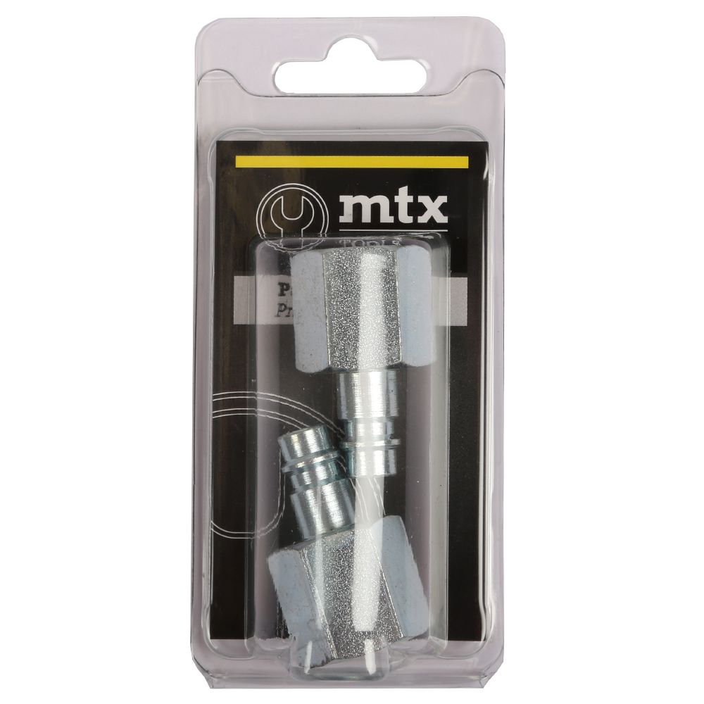 MTX Tools suruõhuliitmik, pistik 1/2" sisekeere 2 tk