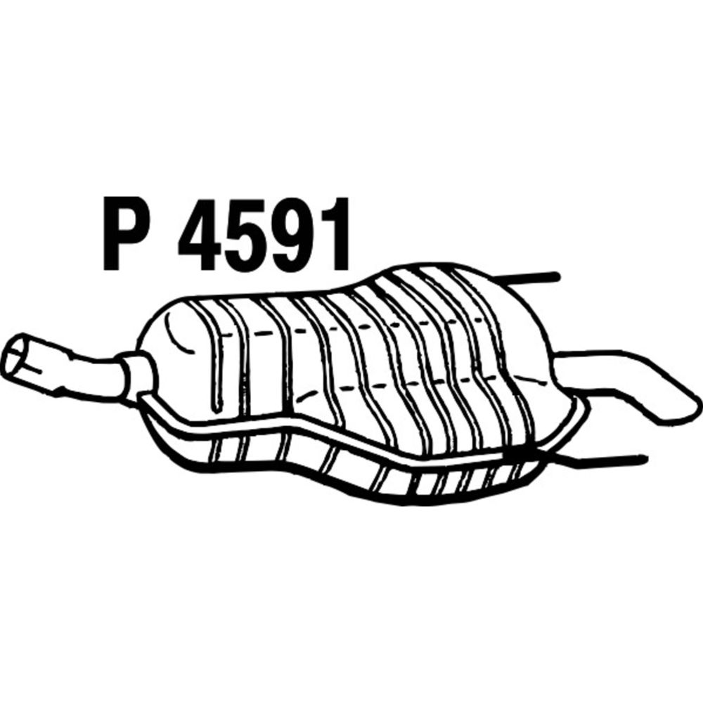 Takaäänenvaimentaja 14-4402