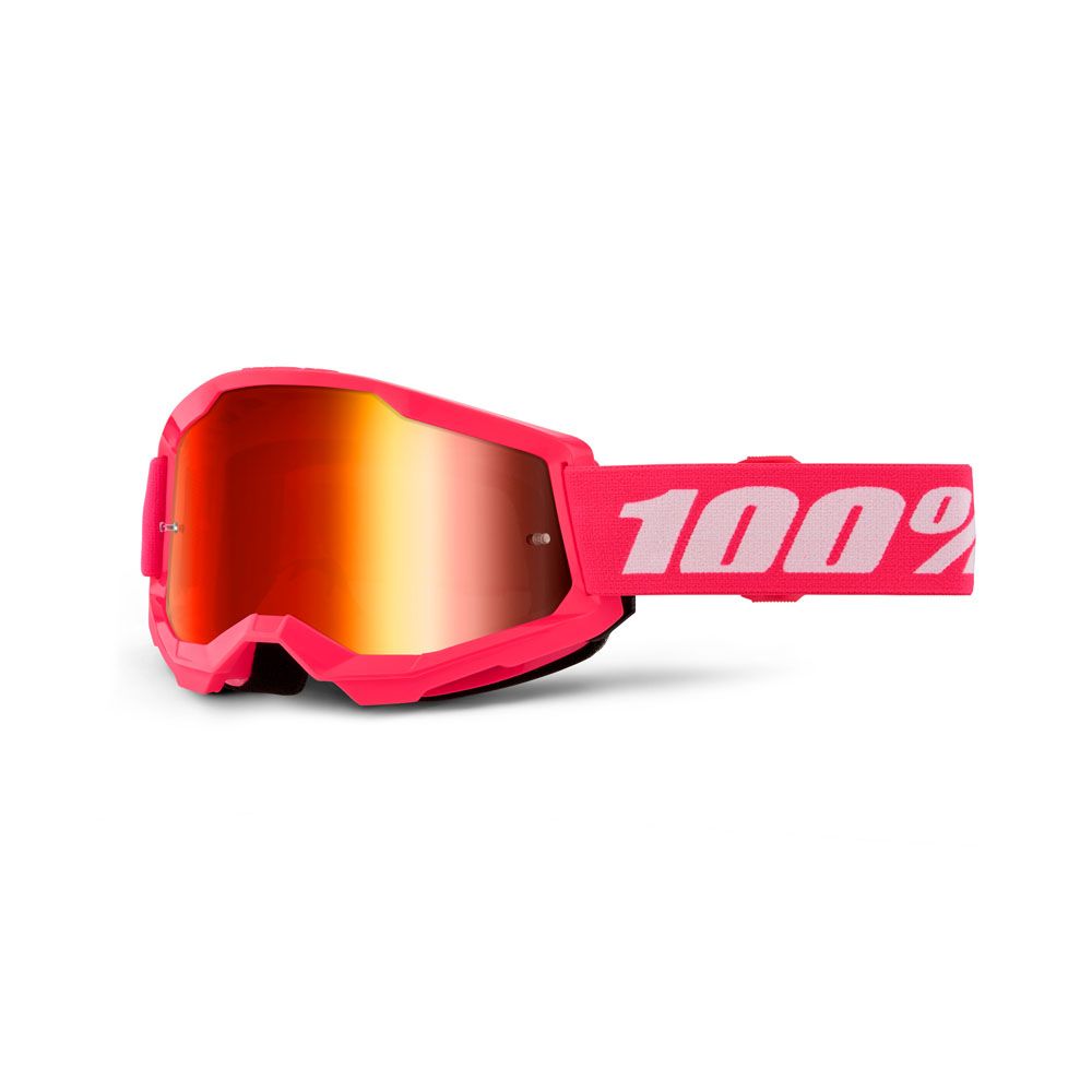100% Strata 2 Pink ajolasit punainen peililinssi