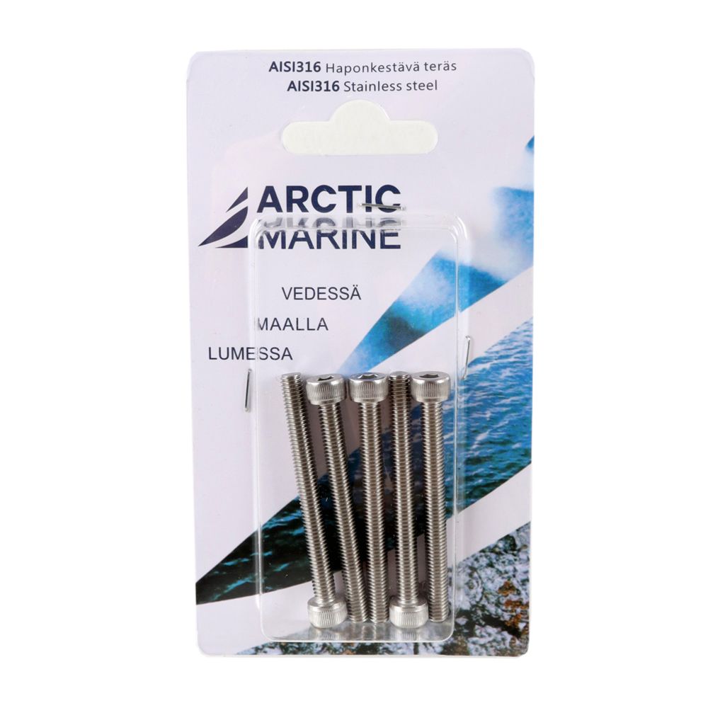 Arctic Marine kuusiokoloruuvi DIN912 M6x1,0 25 mm 10 kpl
