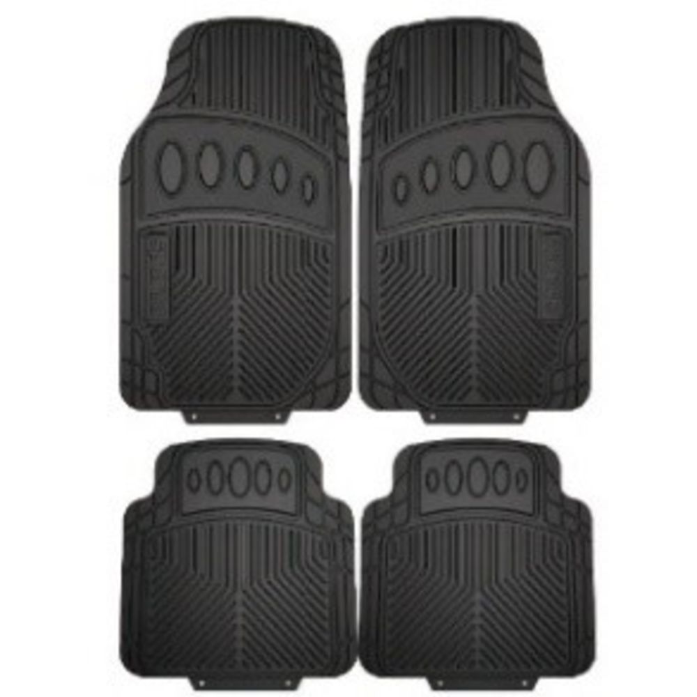 Sparco SPF505BK automattosarja 4-osainen kumi musta