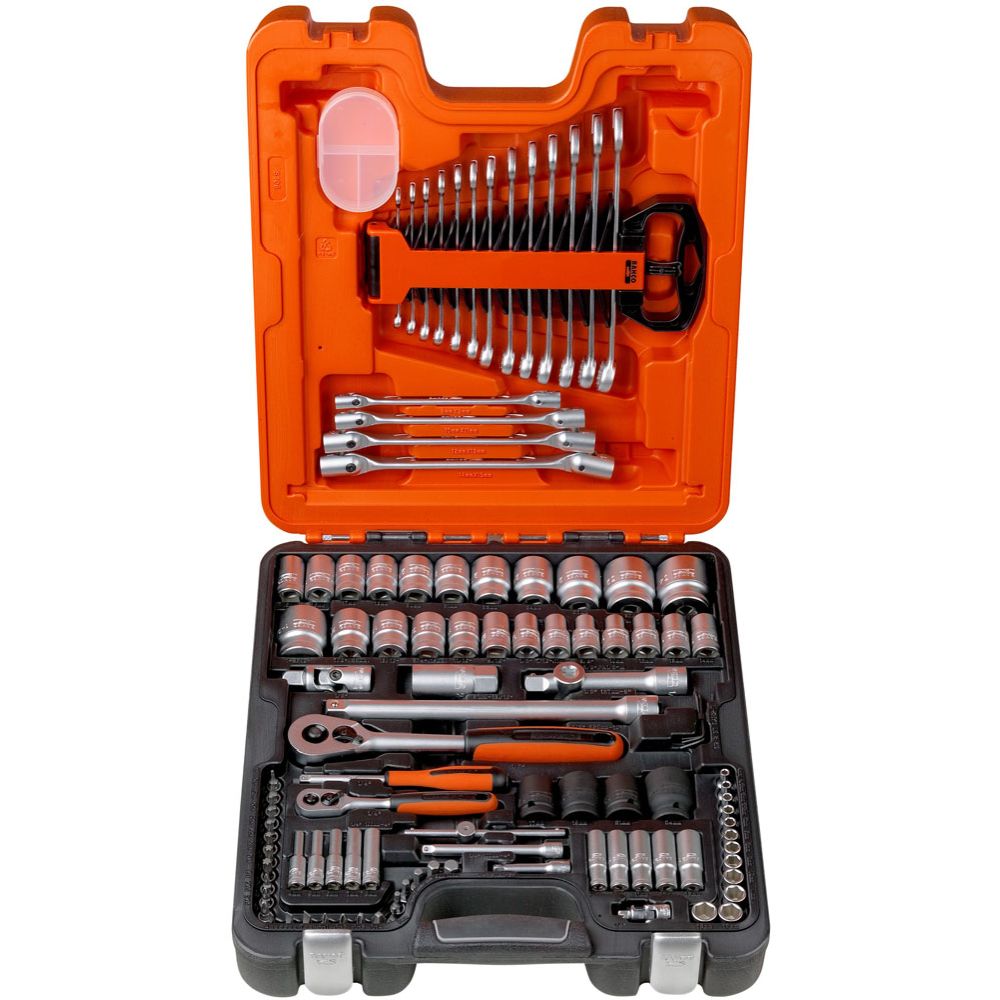 Bahco S106 tööriistakomplekt 1/4"&1/2" 106 osa